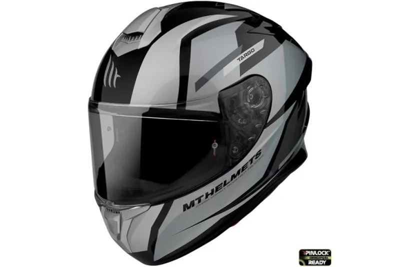 Imaginea numarul 5 reprezentatand Cască moto integrală MT Targo Pro Sound - Verde Lucios - ABS, ECE/DOT