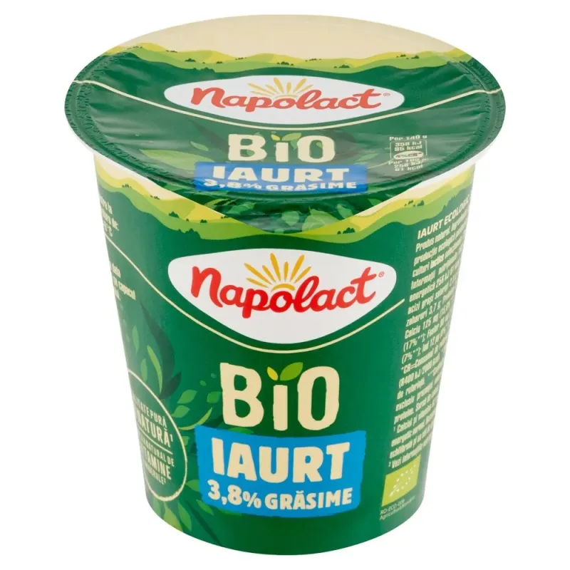 Imaginea numarul 3 reprezentatand Iaurt BIO Napolact, 140 g