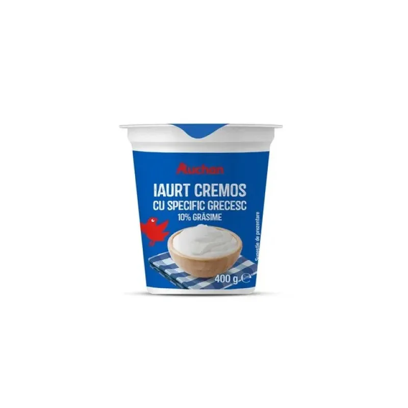 Imaginea numarul 2 reprezentatand Iaurt cu specific grecesc 10% grasime, 400 g Auchan