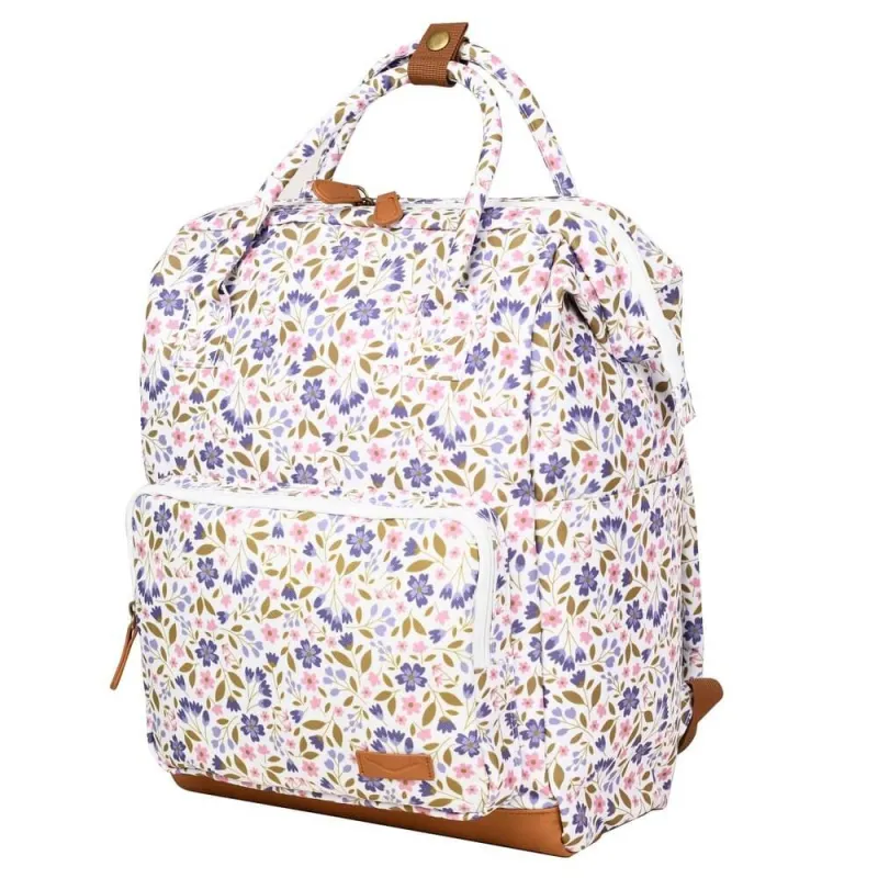 Imagine pentru Rucsac Carrefour Brasilia Flower, 38x28x15 cm, Multicolor