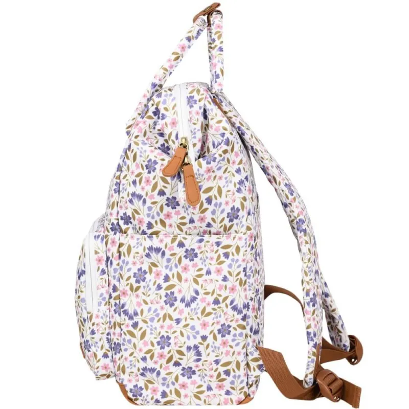 Imaginea numarul 4 reprezentatand Rucsac Carrefour Brasilia Flower, 38x28x15 cm, Multicolor