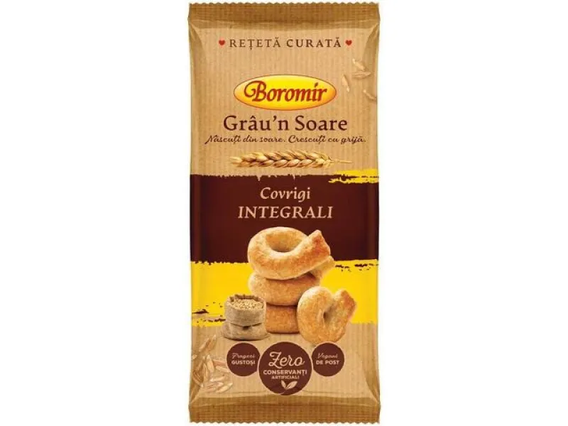 Imagine pentru Covrigi Integrali Grâu'N Soare 100 G