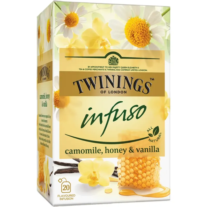 Imagine pentru Ceai Twinings musetel, miere si vanilie 20 plicuri