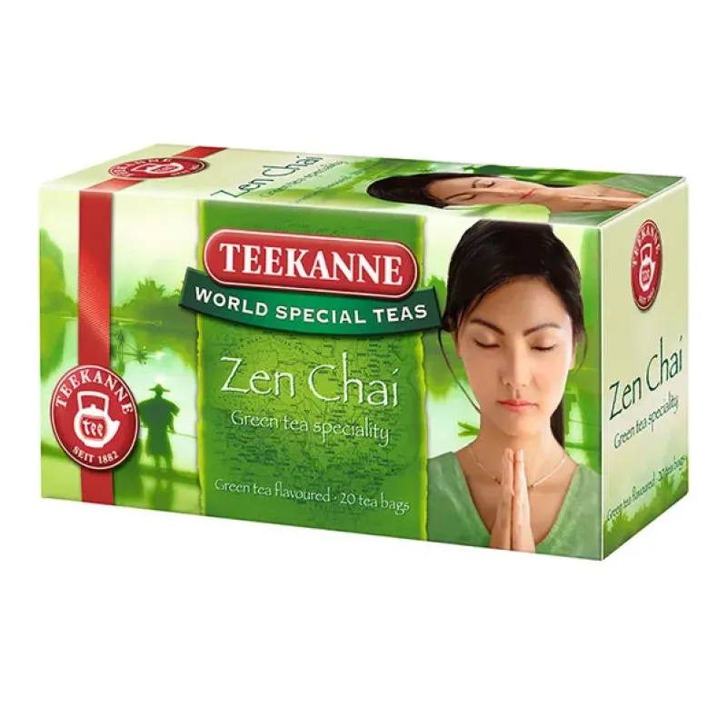 Imagine pentru Ceai Teekanne Zen Chai cu lamaie si mango 20 plicuri