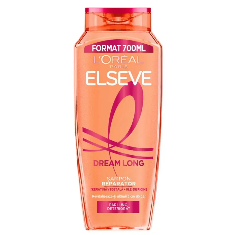 Imagine pentru Șampon reparator pentru păr L'Oreal Paris Elseve Dream Long, 700 ml