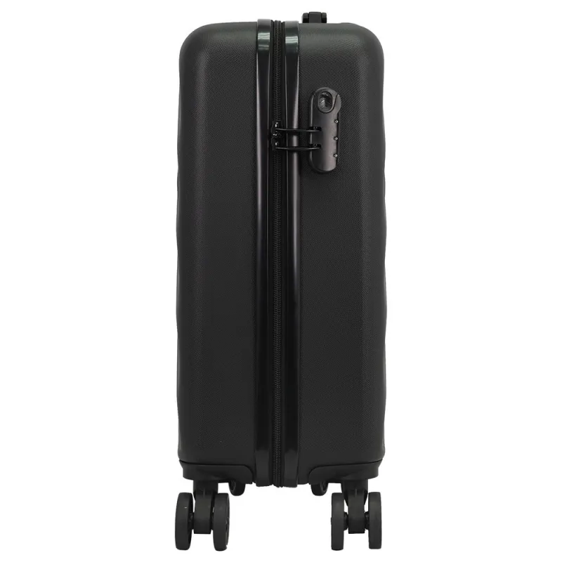 Imaginea numarul 3 reprezentatand Troler cu 8 roti Carrefour Iguazu, ABS, 54x34x20 cm, Negru