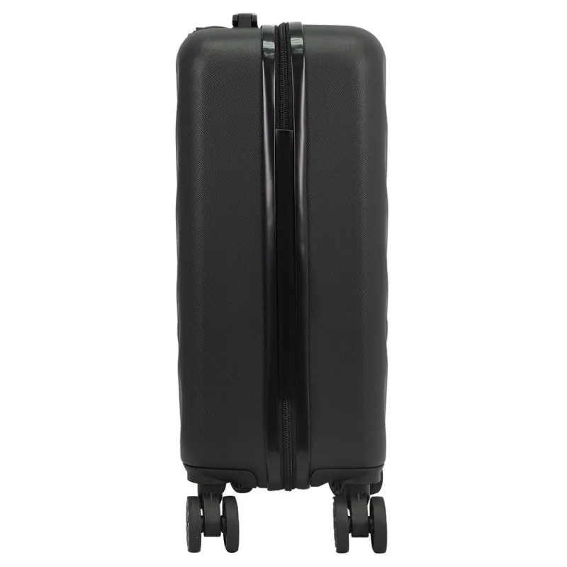 Imaginea numarul 4 reprezentatand Troler cu 8 roti Carrefour Iguazu, ABS, 54x34x20 cm, Negru