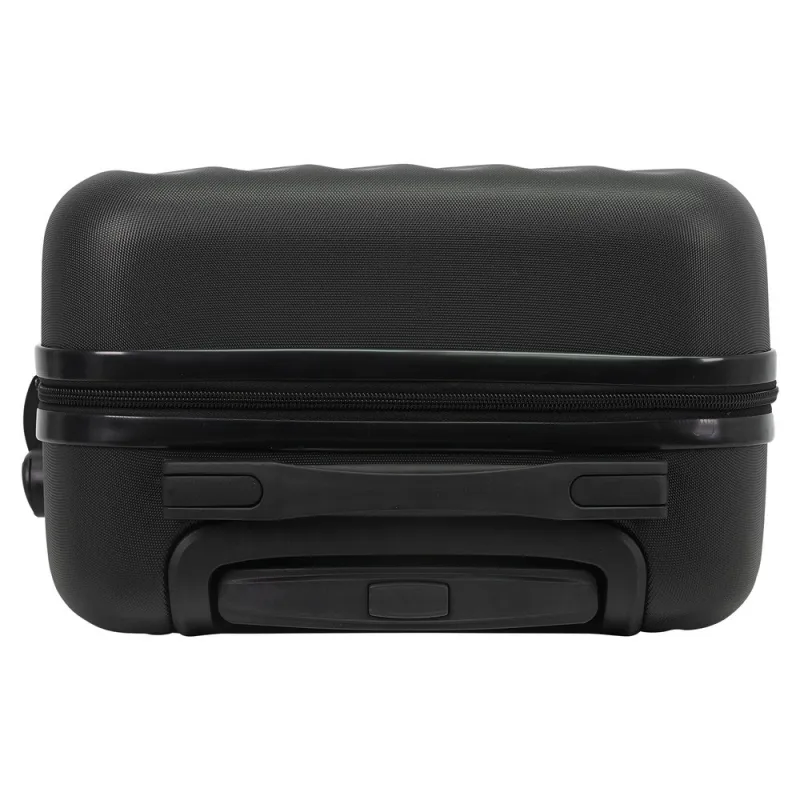 Imaginea numarul 6 reprezentatand Troler cu 8 roti Carrefour Iguazu, ABS, 54x34x20 cm, Negru