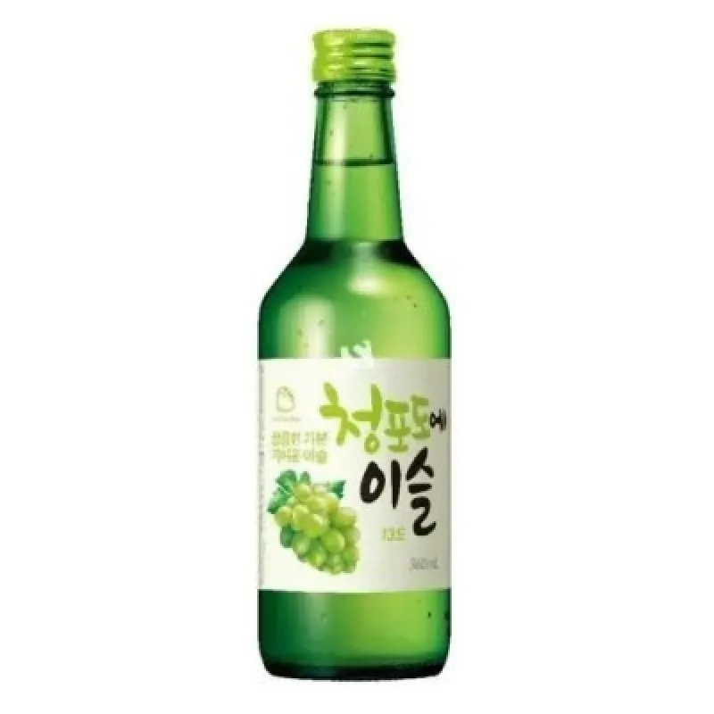Imagine pentru Băutură traditionala Jinro Soju Green Grape, 13% alc., 0.36 l