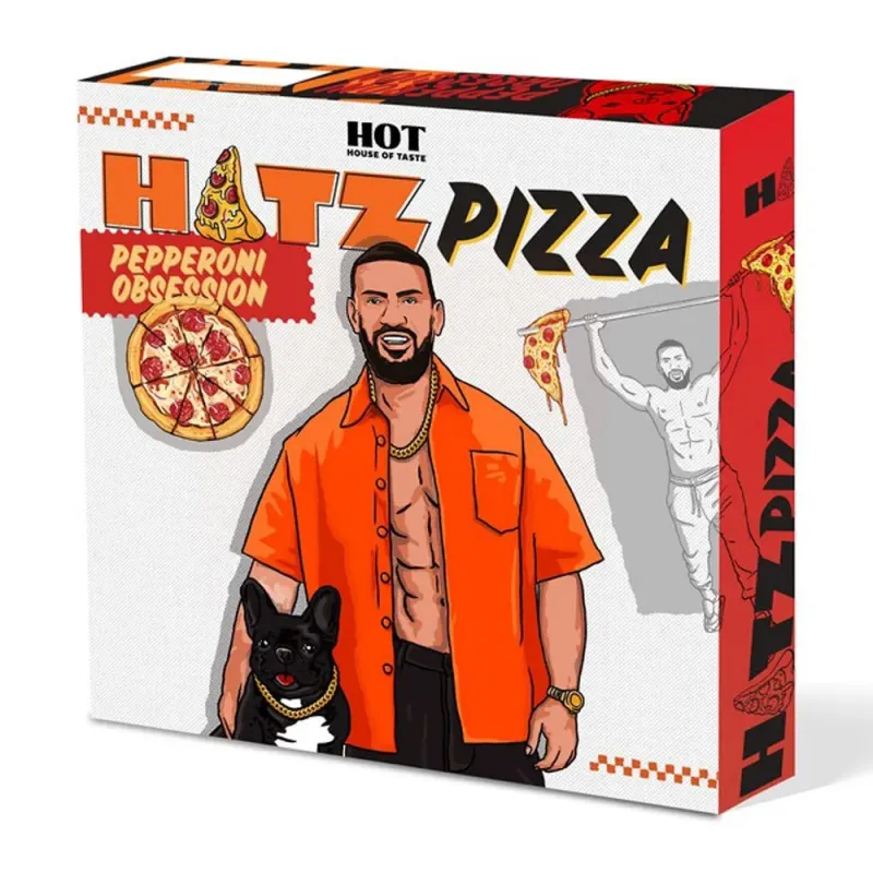 Imagine pentru Pizza congelata Hatz Pepperoni Obsession, 490 g