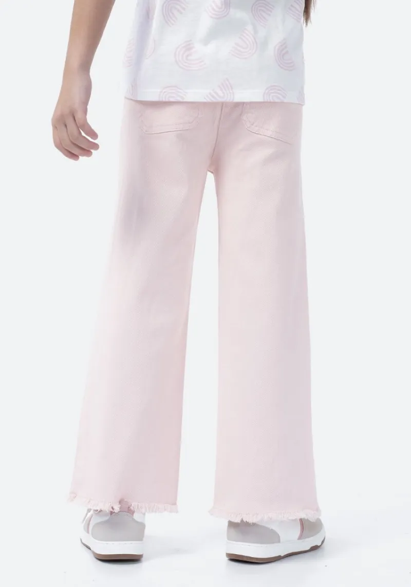 Imaginea numarul 3 reprezentatand Jeans TEX fete 3/14 ani, crem