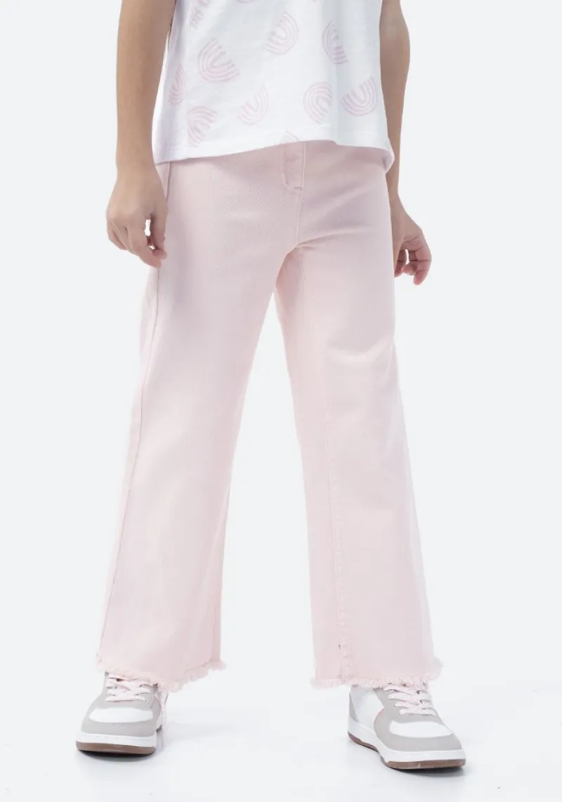 Imaginea numarul 6 reprezentatand Jeans TEX fete 3/14 ani, crem