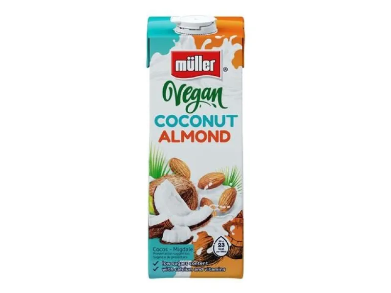 Imagine pentru Băutură vegetală Muller Vegan Cocos Migdale 1 l