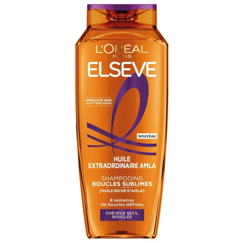 Imagine pentru Șampon Elseve Boucles Sublimes cu ulei de Amla, 250 ml