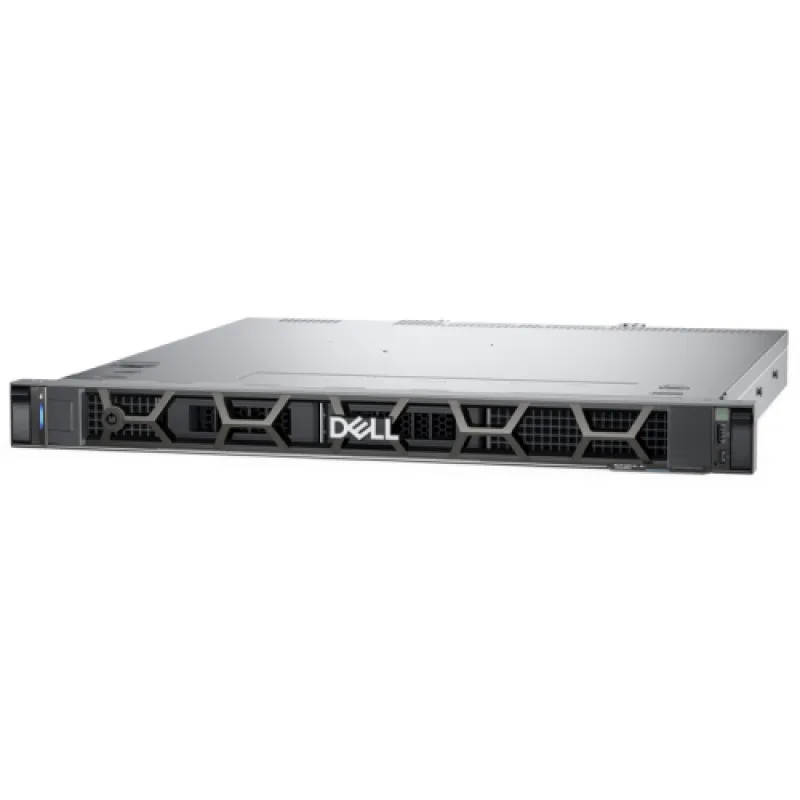 Imaginea numarul 2 reprezentatand Server Dell PowerEdge R260, Intel Xeon 6325P, 16 GB RAM, SSD 480 GB, PERC H355, sursă 700 W