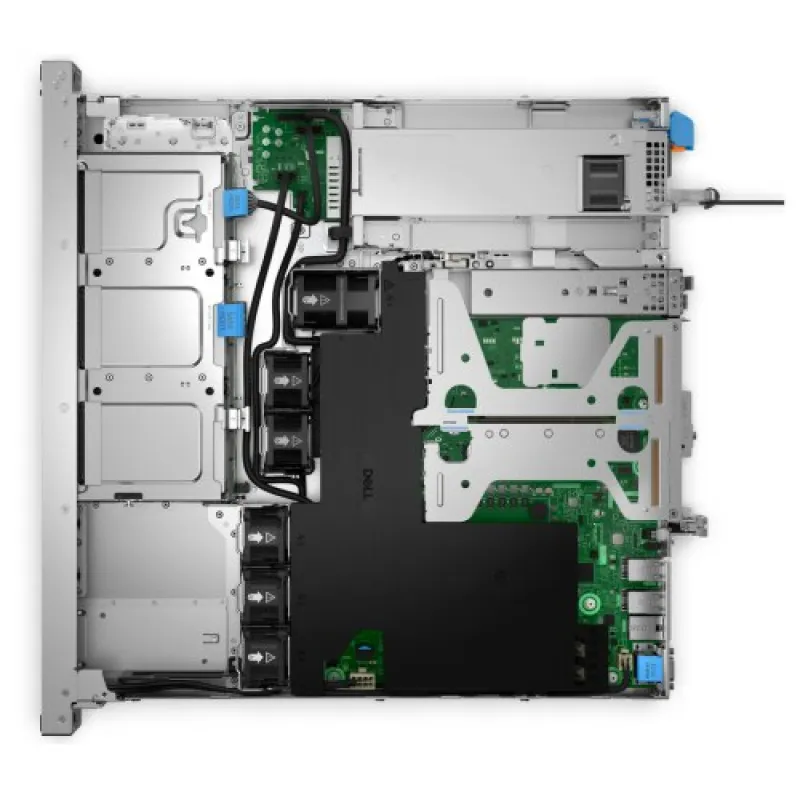 Imaginea numarul 5 reprezentatand Server Dell PowerEdge R260, Intel Xeon 6325P, 16 GB RAM, SSD 480 GB, PERC H355, sursă 700 W