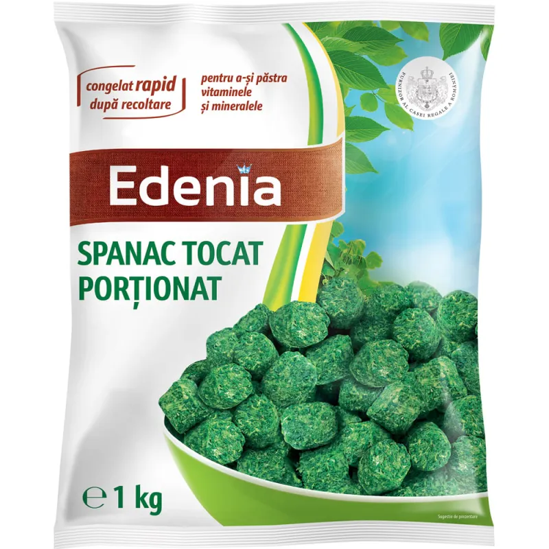 Imagine pentru Spanac congelat Edenia, 1 kg