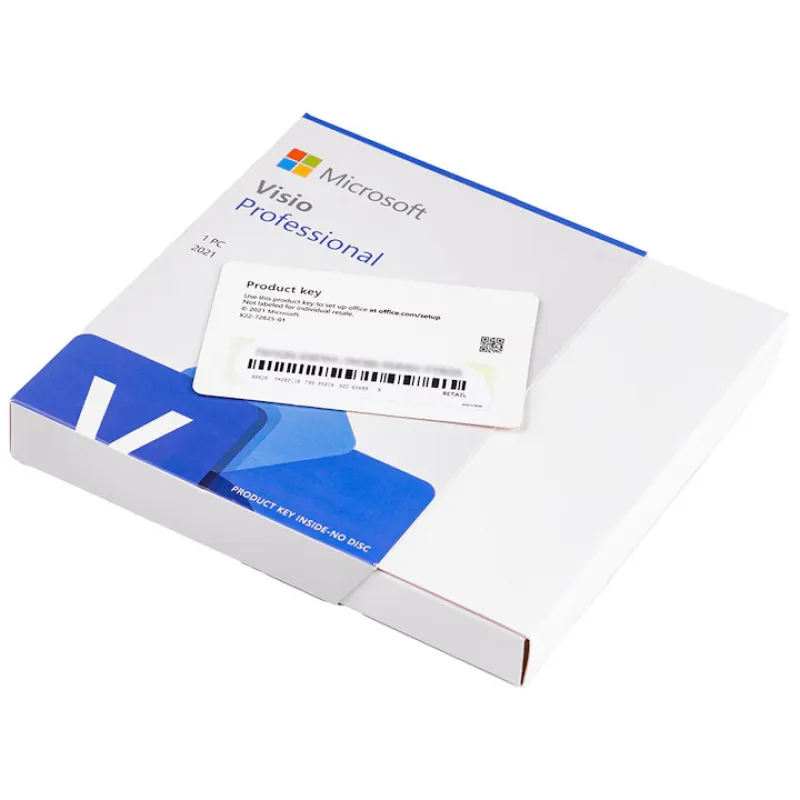Imaginea numarul 3 reprezentatand Microsoft Visio Professional 2021, licență retail FPP, 1 PC, Windows 64 bit, engleză