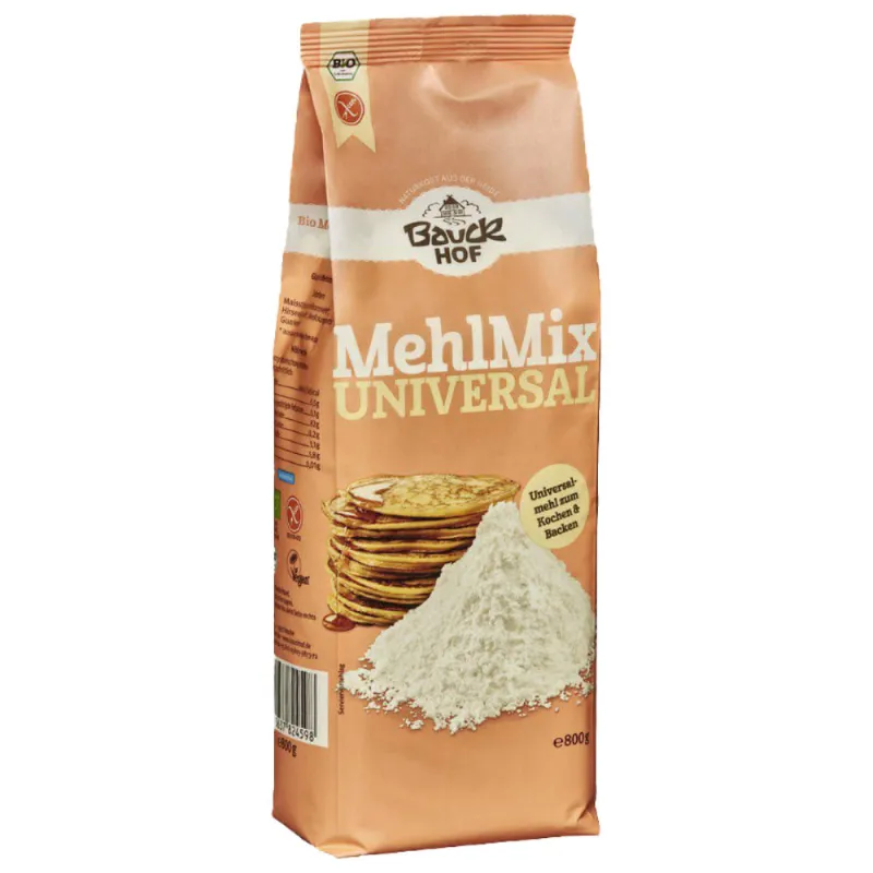 Imagine pentru Faina universala fara gluten Bauckhof, 800g