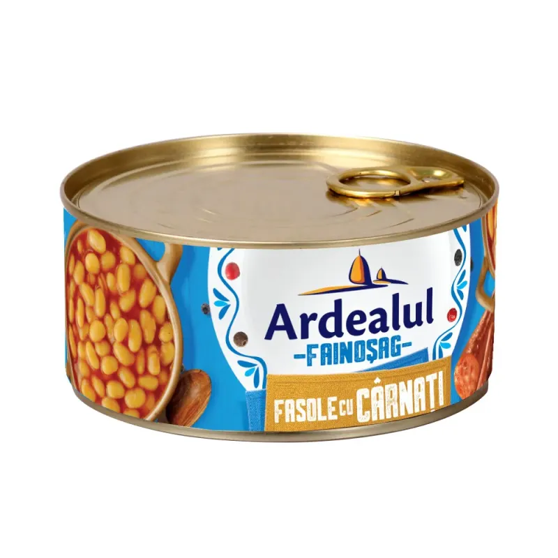 Imagine pentru Retras - Fasole cu carnati Ardealul, 300g