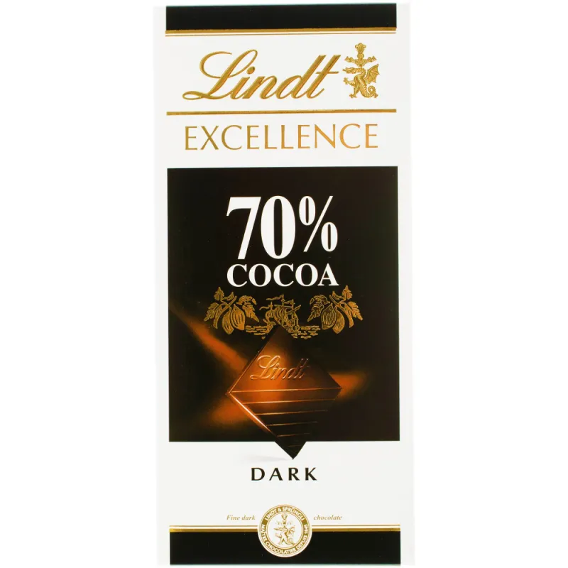 Imagine pentru Ciocolata Lindt Excellence cu 70% cacao, 100 g