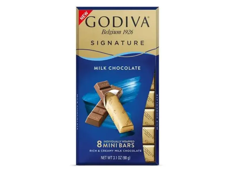 Imagine pentru Ciocolata Lapte Mini Batoane Godiva, 90G