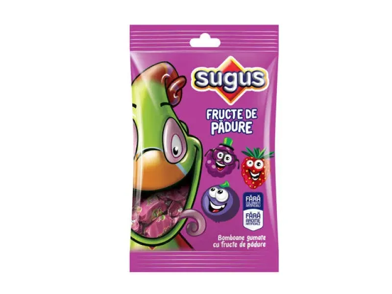 Imagine pentru Bomboane gumate Sugus cu fructe de padure 80 g