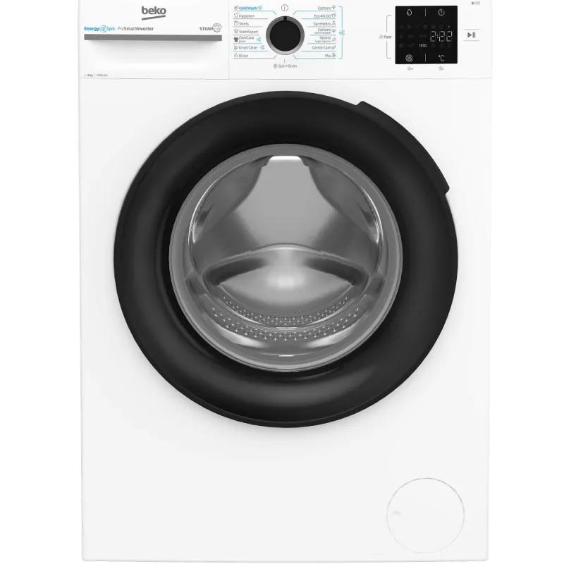 Imagine pentru Masina de spalat rufe Beko BM3WFSU38413WB , 8 Kg, 1400 RPM, Clasa A, Alb