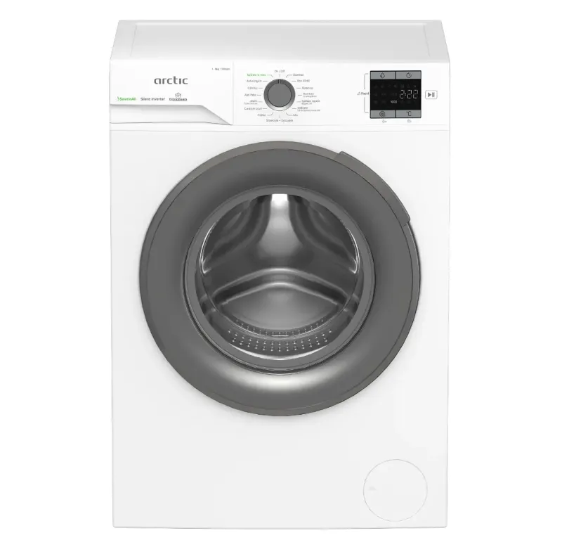 Imagine pentru Masina de spalat rufe Arctic APLM1WFSU19210WG, 9 kg, 1200 rpm, Clasa A, Alb