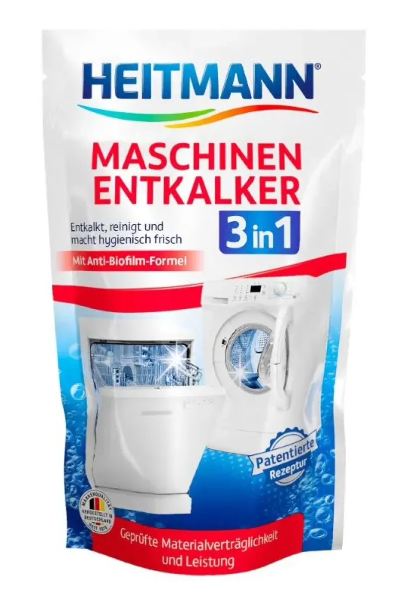 Imagine pentru Decalcificator Heitmann pentru masini de spalat haine si vase, 175g