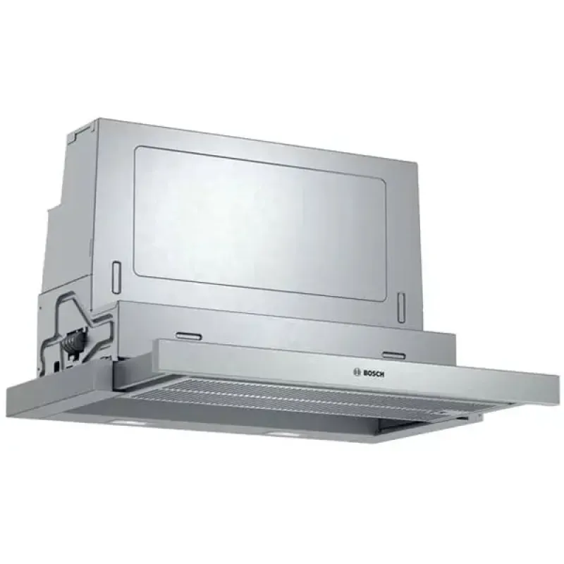 Imagine pentru Hota incorporabila Bosch DFS067A51, 2 motoare, 399 m3/h, L 60 cm, Argintiu