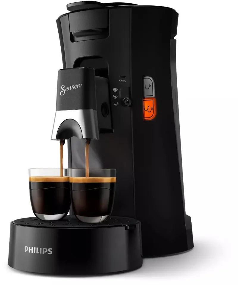 Imagine pentru Espressor cafea Philips Senseo Select CSA230/61, Intensity Plus, Crema Plus, 1450 W, Negru