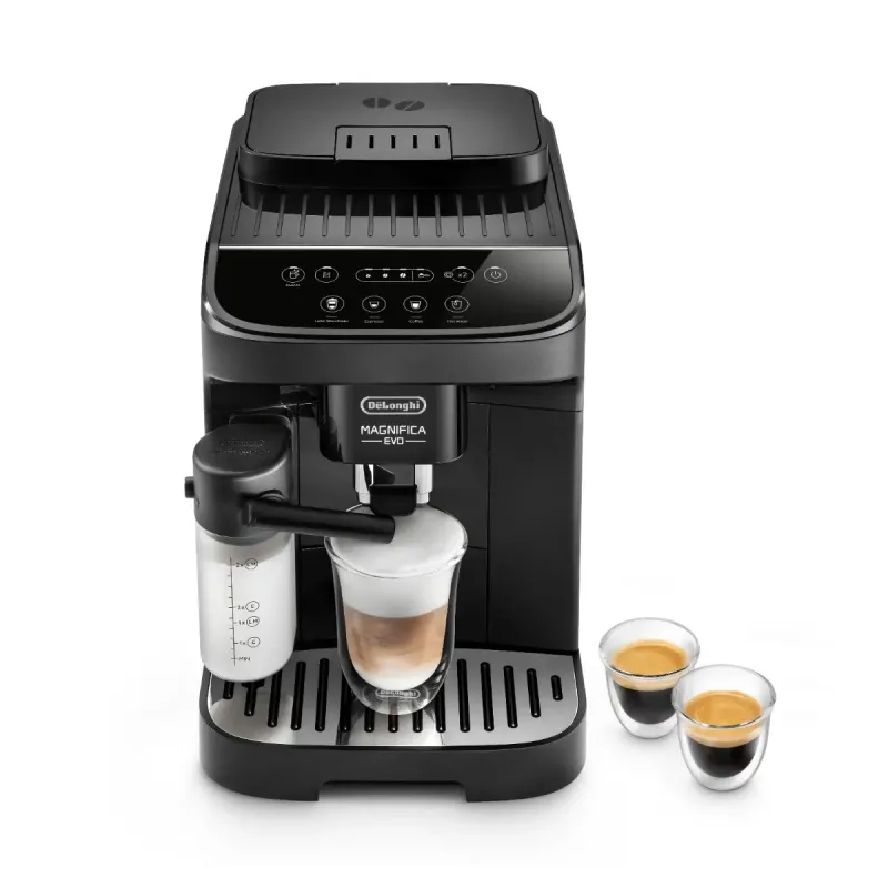 Imagine pentru Espressor automat DeLonghi Magnifica Evo CAM290.51.B, 1.8 litri, 15 bar, 1450 W, Negru