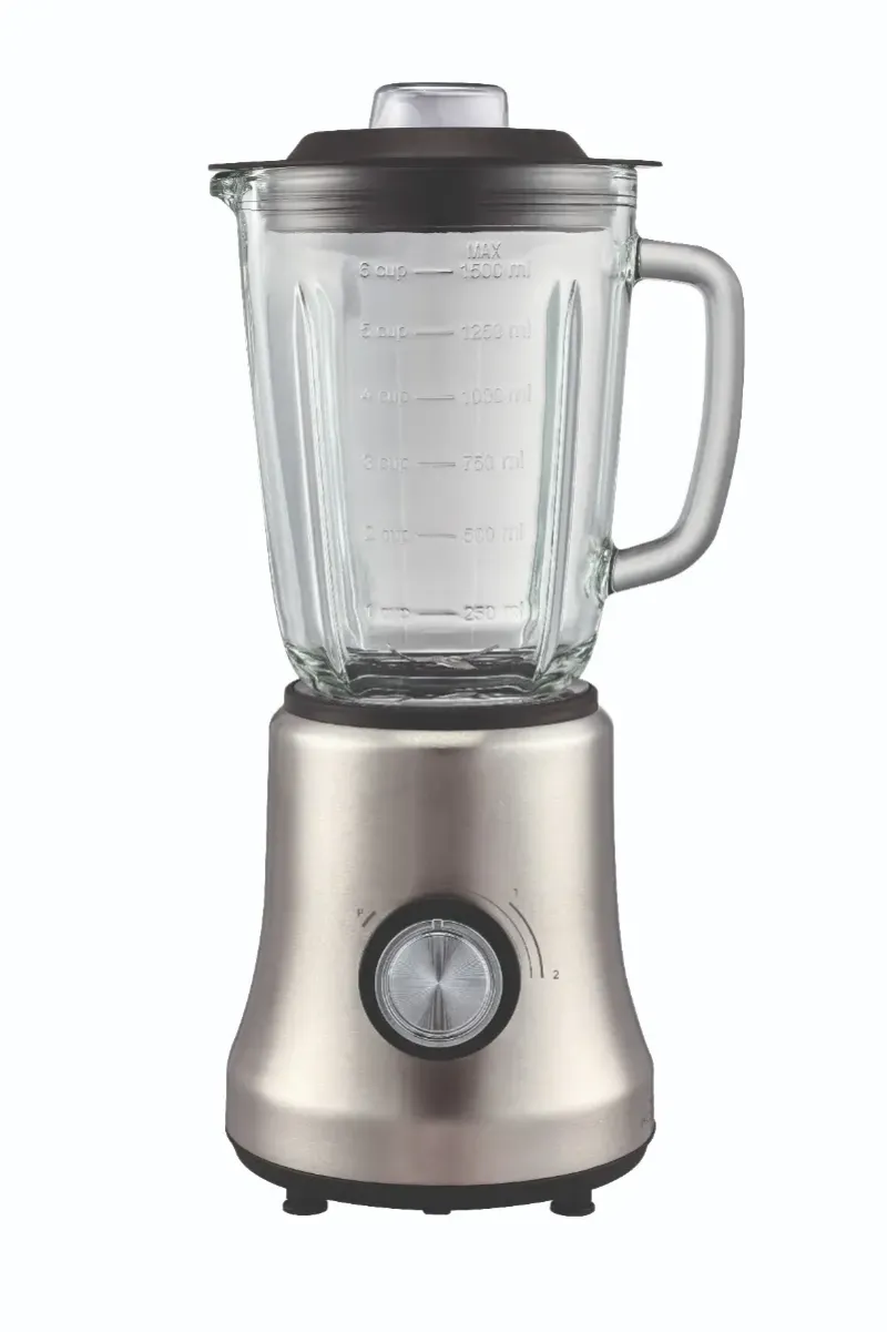 Imagine pentru Blender de masa CRF HBL800-25, 1.5 litri, 2 viteze, 800 W, Argintiu