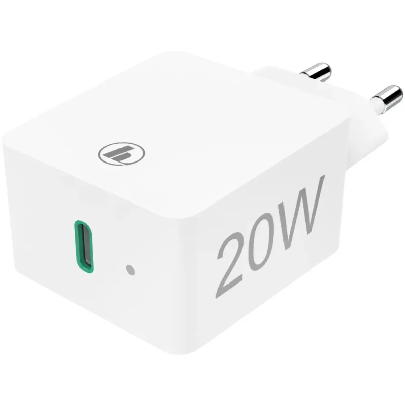 Imagine pentru Incarcator retea Hama USB-C Power Delivery (PD) / Qualcomm, 20 W, alb