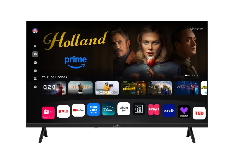 Imagine pentru Televizor LED SmartTech 32HH01K, 80 cm, Clasa E, HD, Negru