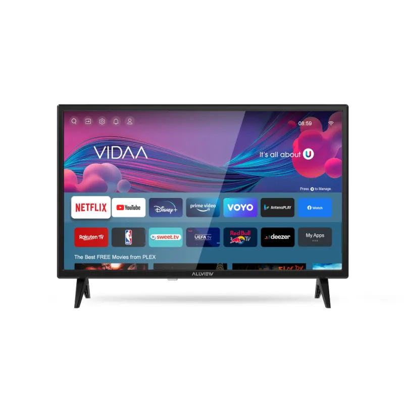 Imagine pentru Televizor Smart LED Allview 24iPlay6000-H, 60 cm, HD, Negru