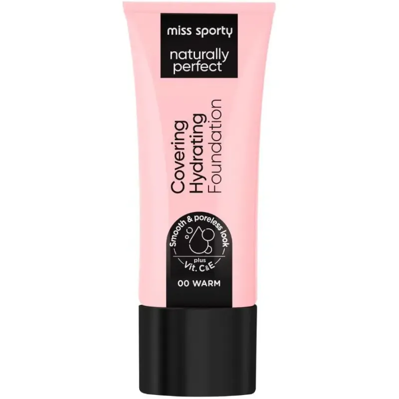 Imagine pentru Fond De Ten Miss Sporty Naturally Perfect Hydro, 00 Warm, 24 Ml