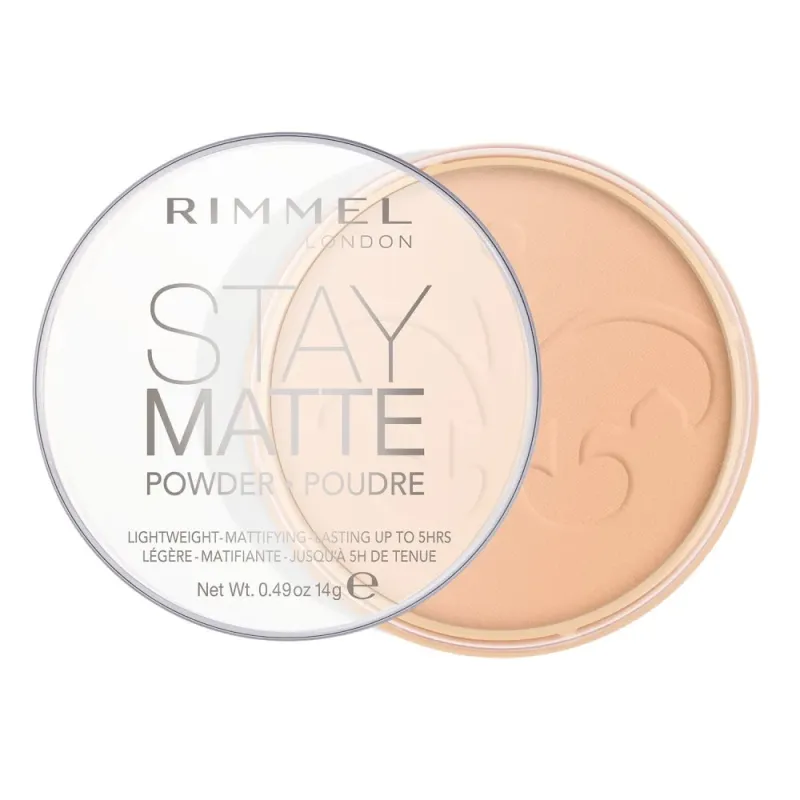Imagine pentru Pudra compacta Rimmel London Stay Matte 06 Champagne, 14 g