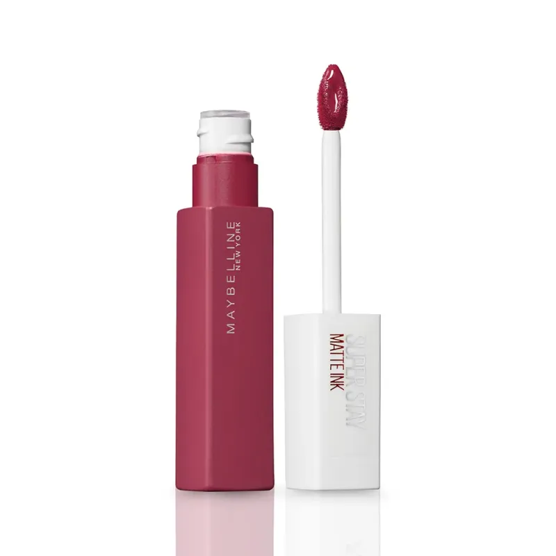 Imagine pentru Ruj lichid mat rezistent la transfer Maybelline New York Superstay Matte 15 Lover, 5 ml