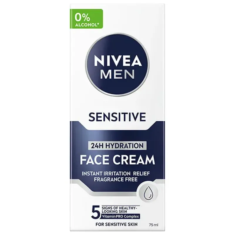 Imagine pentru Crema de fata Nivea Sensitiv, 75ml