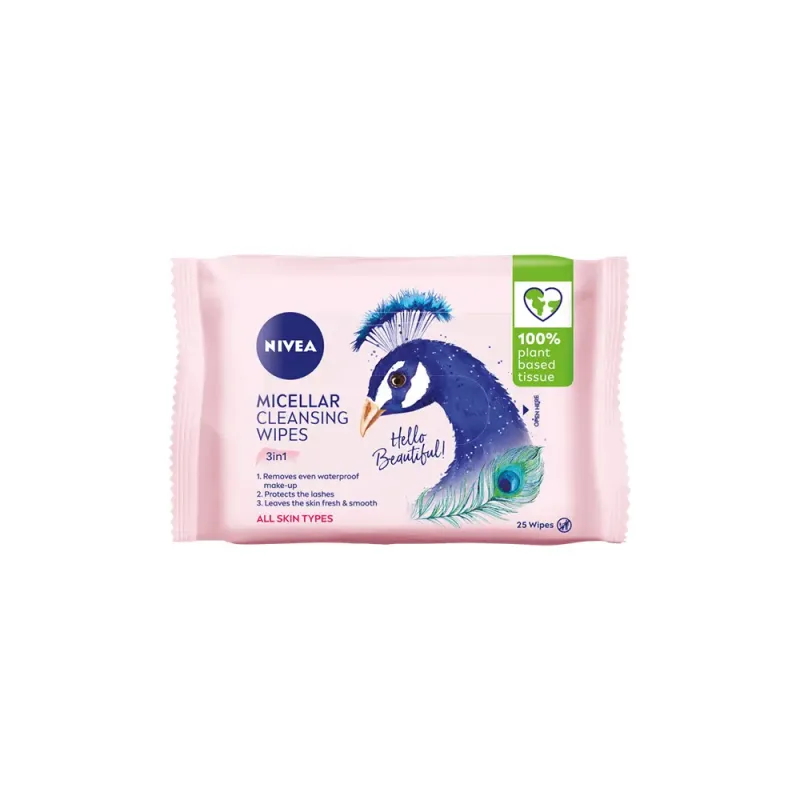 Imagine pentru Servetele demachiante micelare Nivea, 25 buc