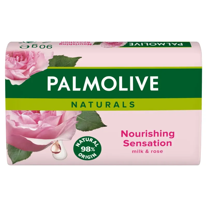 Imagine pentru Sapun solid Palmolive Naturals Milk and Rose 90 g