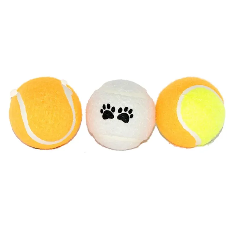 Imagine pentru Jucărie câini minge de tenis 3 buc, 4DOG