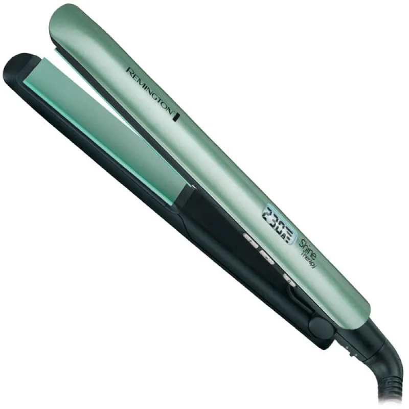 Imagine pentru Placa de indreptat parul Remington S8500, Placi ceramice, Incalzire 15 secunde, 230 grade, LCD