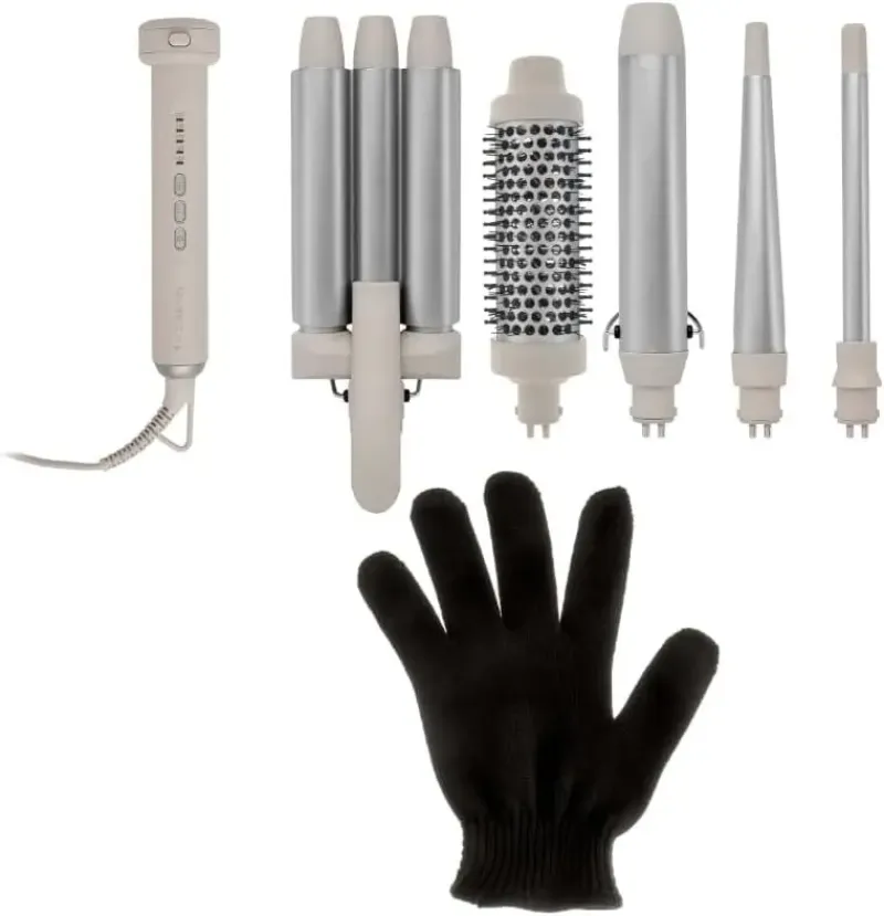 Imagine pentru Aparat de coafat multifunctional Remington CI41MS5E51, Gri