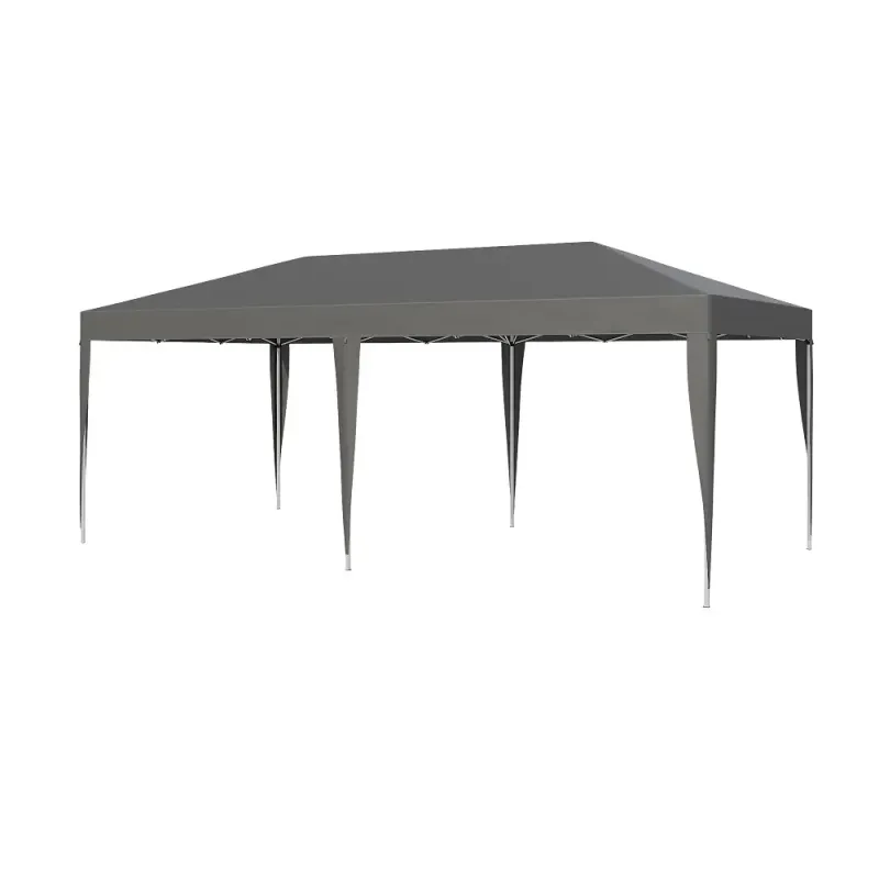 Imagine pentru Pavilion pliabil, 3x6x2.6 m, Gri