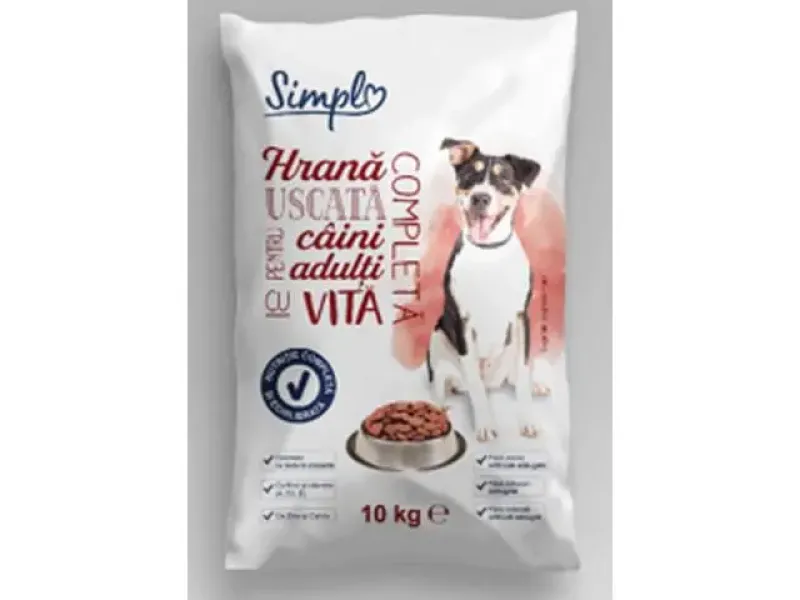 Imagine pentru Hrana Uscata Caini Cu Adaos De Vita 10Kg