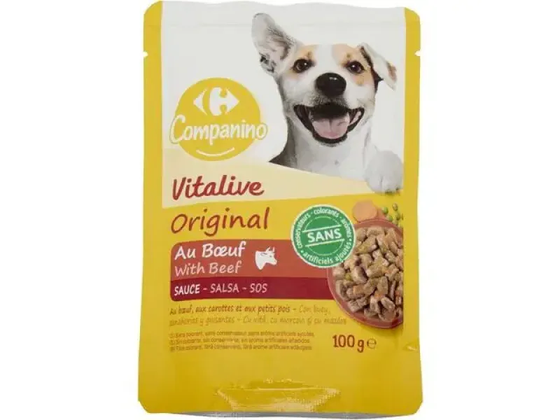 Imagine pentru Hrana Umeda Caini Vita 100G