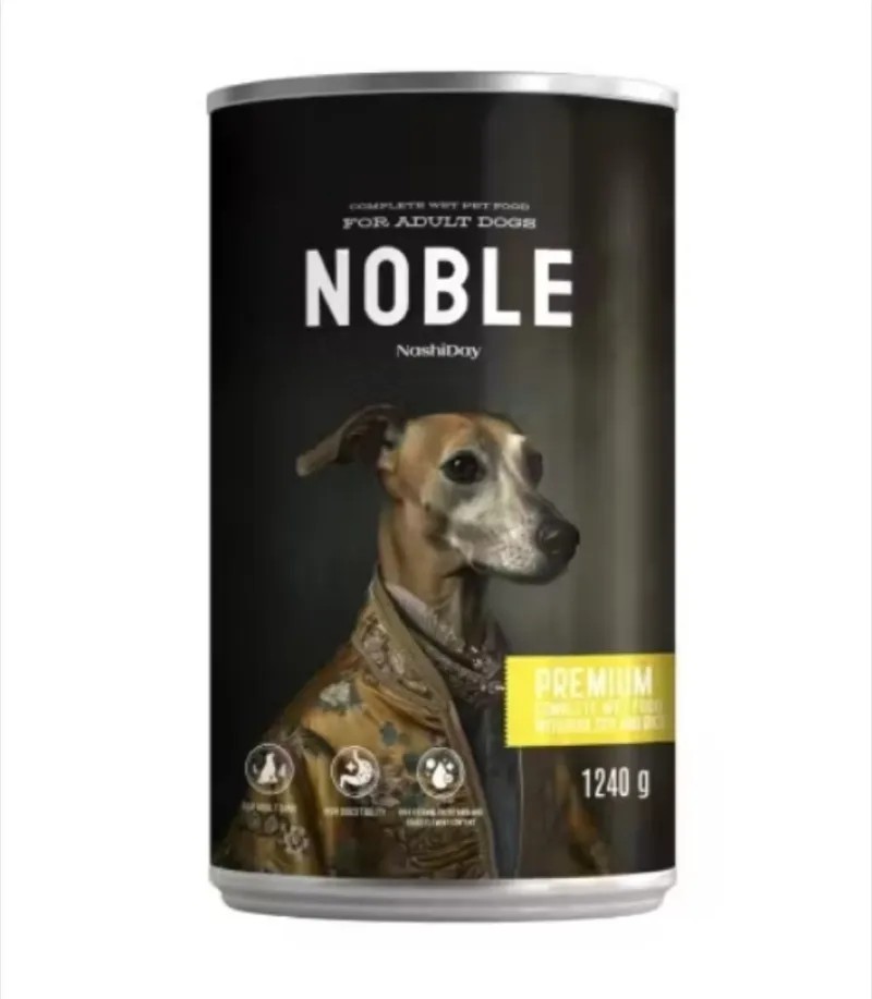 Imagine pentru Hrana Umeda pentru Caini, NashiDay Noble, Pui si Orez, 1240 g